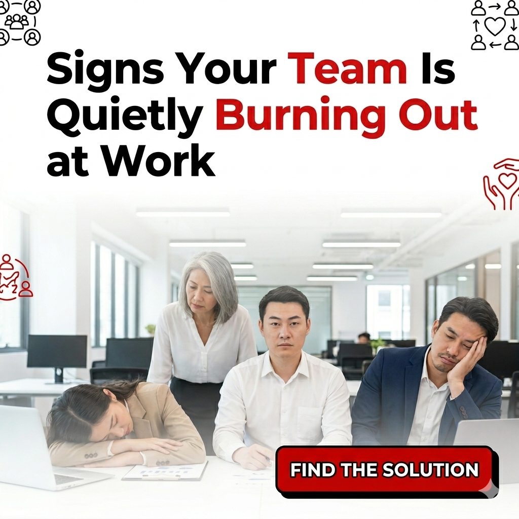 You are currently viewing Signs Your Team Is Quietly Burning Out at Work